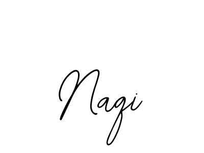 How to make Naqi signature? Bearetta-2O07w is a professional autograph style. Create handwritten signature for Naqi name. Naqi signature style 12 images and pictures png