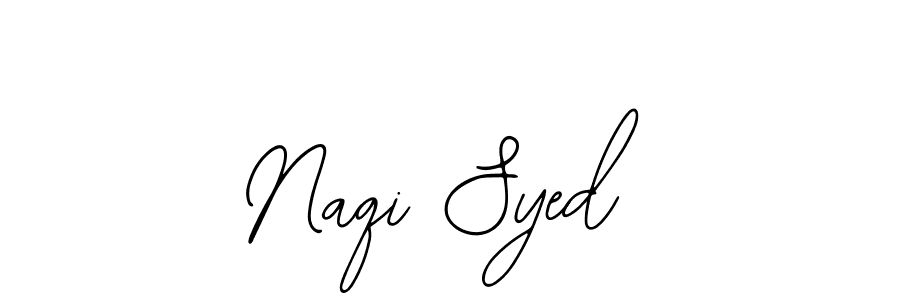 Make a beautiful signature design for name Naqi Syed. Use this online signature maker to create a handwritten signature for free. Naqi Syed signature style 12 images and pictures png