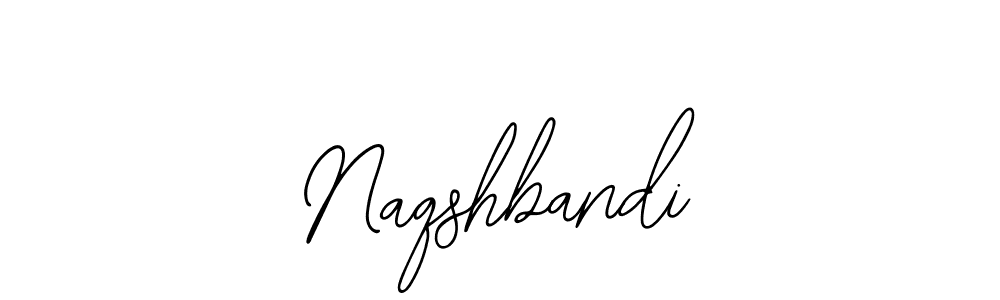 Use a signature maker to create a handwritten signature online. With this signature software, you can design (Bearetta-2O07w) your own signature for name Naqshbandi. Naqshbandi signature style 12 images and pictures png
