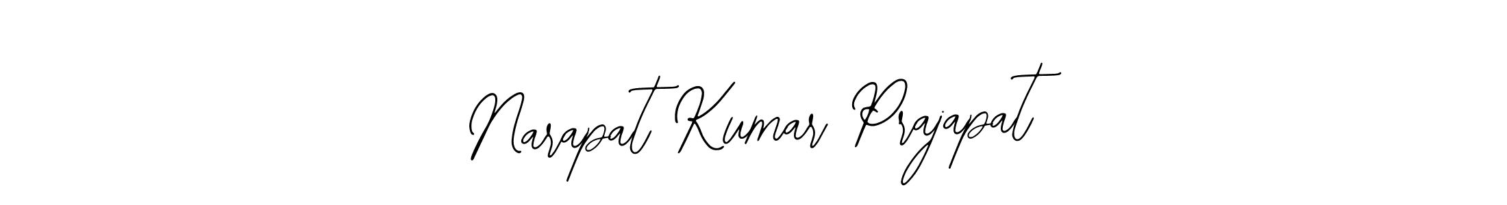 Make a short Narapat Kumar Prajapat signature style. Manage your documents anywhere anytime using Bearetta-2O07w. Create and add eSignatures, submit forms, share and send files easily. Narapat Kumar Prajapat signature style 12 images and pictures png