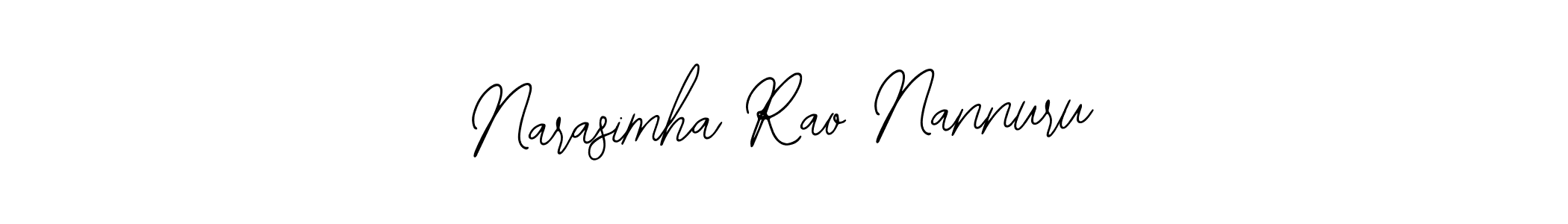 How to Draw Narasimha Rao Nannuru signature style? Bearetta-2O07w is a latest design signature styles for name Narasimha Rao Nannuru. Narasimha Rao Nannuru signature style 12 images and pictures png