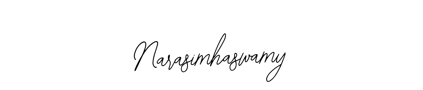 It looks lik you need a new signature style for name Narasimhaswamy. Design unique handwritten (Bearetta-2O07w) signature with our free signature maker in just a few clicks. Narasimhaswamy signature style 12 images and pictures png