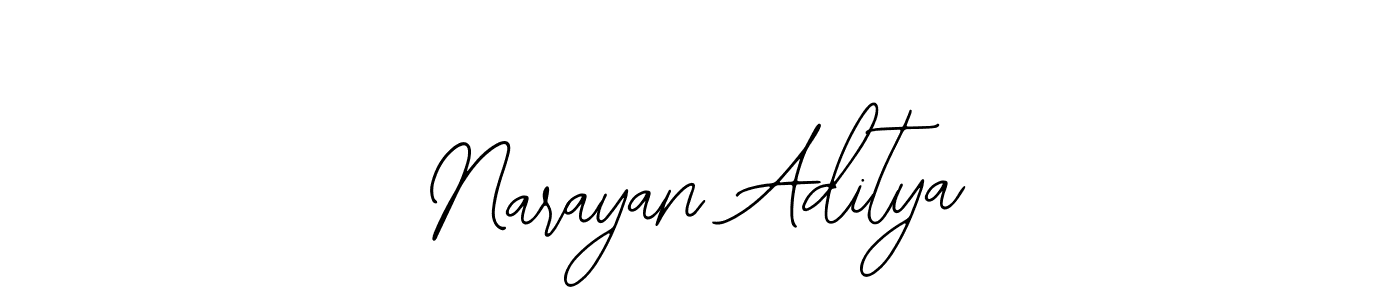 Bearetta-2O07w is a professional signature style that is perfect for those who want to add a touch of class to their signature. It is also a great choice for those who want to make their signature more unique. Get Narayan Aditya name to fancy signature for free. Narayan Aditya signature style 12 images and pictures png