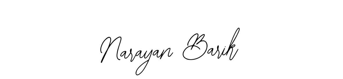 Narayan Barik stylish signature style. Best Handwritten Sign (Bearetta-2O07w) for my name. Handwritten Signature Collection Ideas for my name Narayan Barik. Narayan Barik signature style 12 images and pictures png