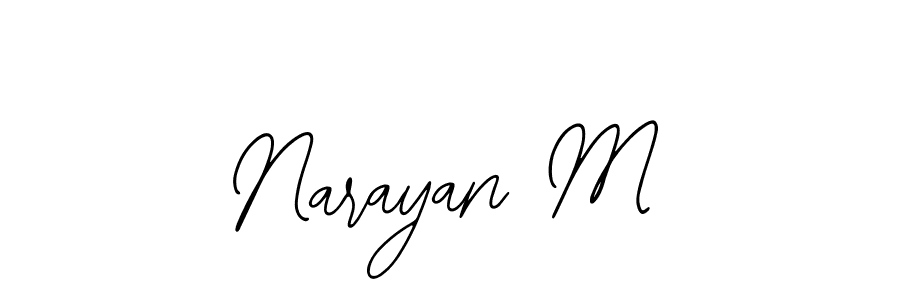 You can use this online signature creator to create a handwritten signature for the name Narayan M. This is the best online autograph maker. Narayan M signature style 12 images and pictures png