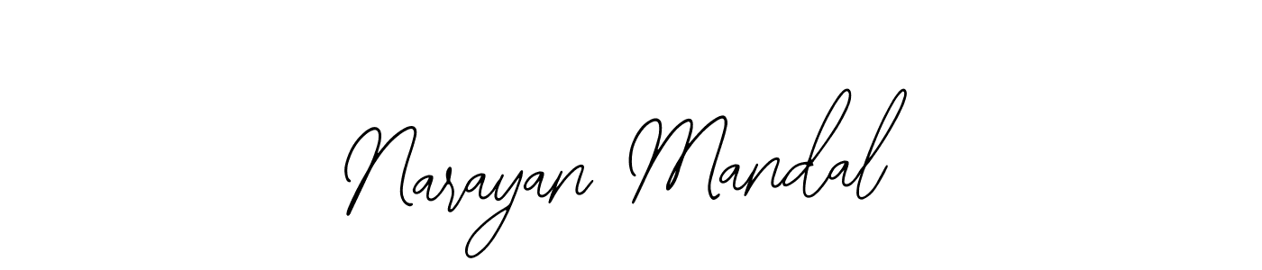 Also we have Narayan Mandal name is the best signature style. Create professional handwritten signature collection using Bearetta-2O07w autograph style. Narayan Mandal signature style 12 images and pictures png