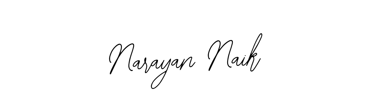 Bearetta-2O07w is a professional signature style that is perfect for those who want to add a touch of class to their signature. It is also a great choice for those who want to make their signature more unique. Get Narayan Naik name to fancy signature for free. Narayan Naik signature style 12 images and pictures png