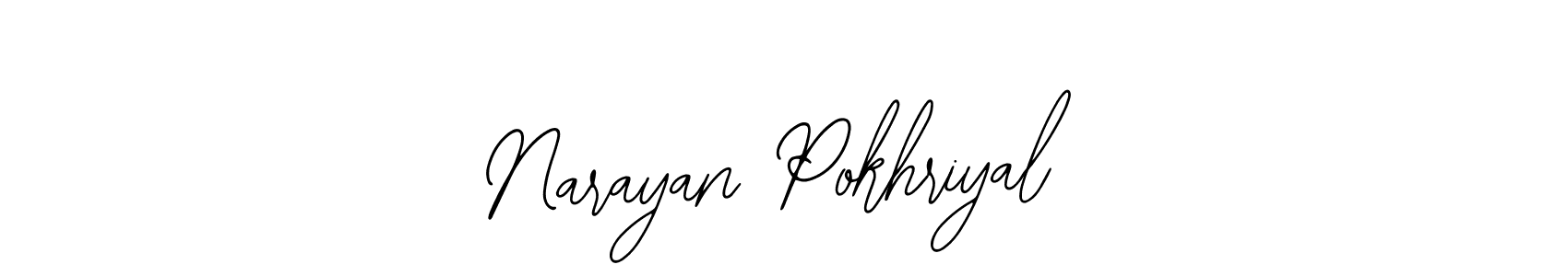 Create a beautiful signature design for name Narayan Pokhriyal. With this signature (Bearetta-2O07w) fonts, you can make a handwritten signature for free. Narayan Pokhriyal signature style 12 images and pictures png