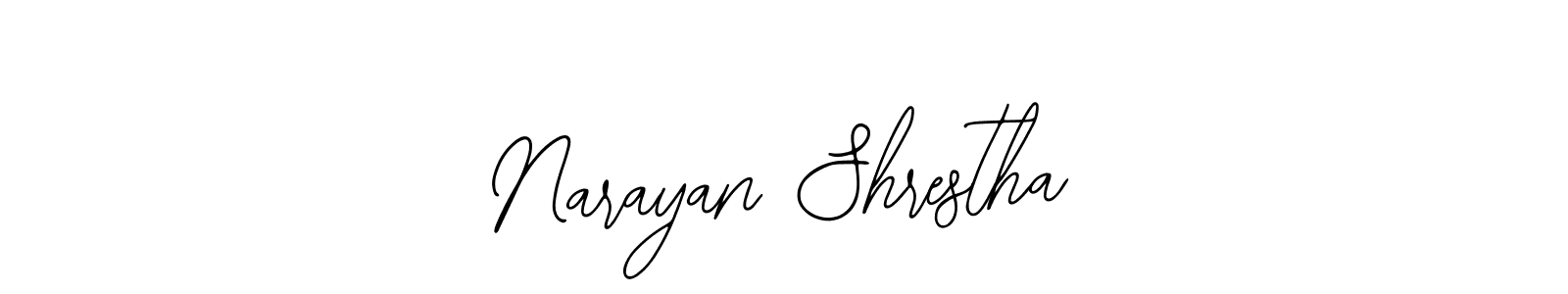 Also You can easily find your signature by using the search form. We will create Narayan Shrestha name handwritten signature images for you free of cost using Bearetta-2O07w sign style. Narayan Shrestha signature style 12 images and pictures png