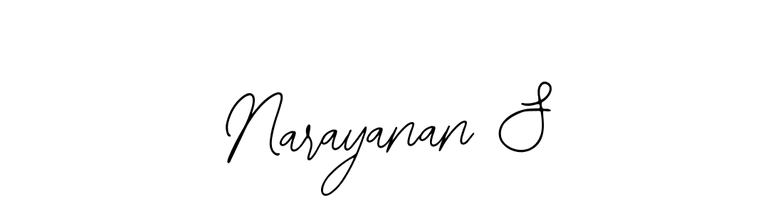 Narayanan S stylish signature style. Best Handwritten Sign (Bearetta-2O07w) for my name. Handwritten Signature Collection Ideas for my name Narayanan S. Narayanan S signature style 12 images and pictures png
