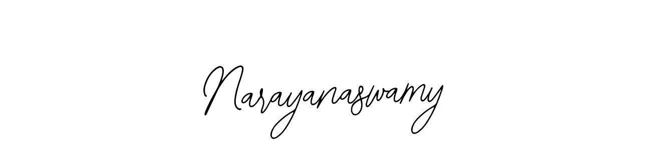 How to make Narayanaswamy name signature. Use Bearetta-2O07w style for creating short signs online. This is the latest handwritten sign. Narayanaswamy signature style 12 images and pictures png
