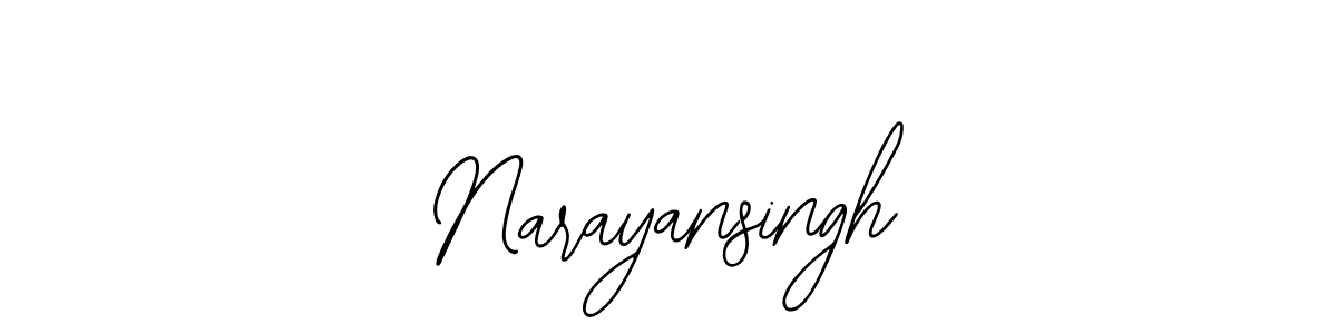 Make a beautiful signature design for name Narayansingh. With this signature (Bearetta-2O07w) style, you can create a handwritten signature for free. Narayansingh signature style 12 images and pictures png
