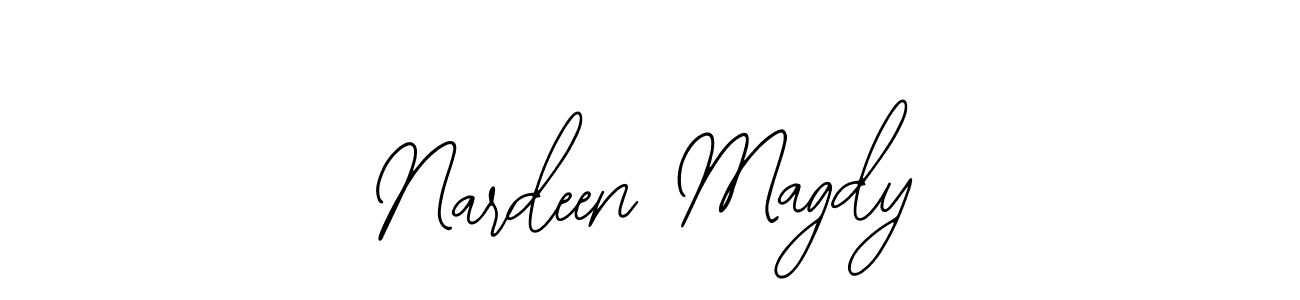 Nardeen Magdy stylish signature style. Best Handwritten Sign (Bearetta-2O07w) for my name. Handwritten Signature Collection Ideas for my name Nardeen Magdy. Nardeen Magdy signature style 12 images and pictures png