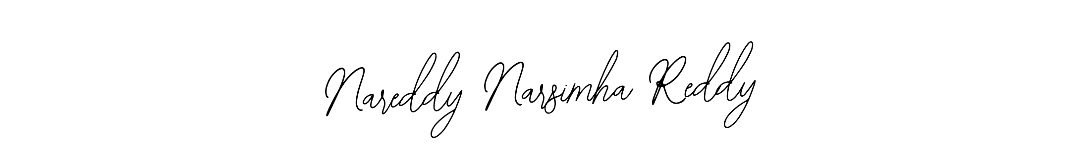 Use a signature maker to create a handwritten signature online. With this signature software, you can design (Bearetta-2O07w) your own signature for name Nareddy Narsimha Reddy. Nareddy Narsimha Reddy signature style 12 images and pictures png