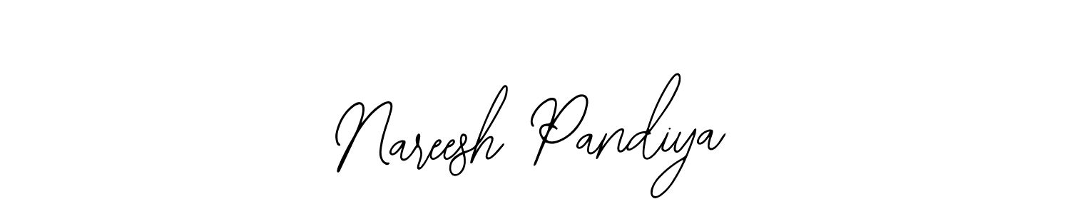 Make a beautiful signature design for name Nareesh Pandiya. With this signature (Bearetta-2O07w) style, you can create a handwritten signature for free. Nareesh Pandiya signature style 12 images and pictures png