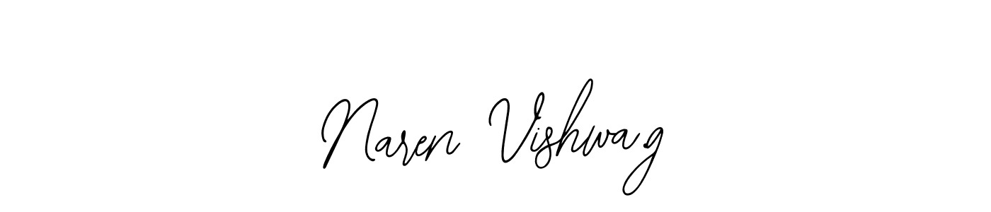 Also You can easily find your signature by using the search form. We will create Naren Vishwa.g name handwritten signature images for you free of cost using Bearetta-2O07w sign style. Naren Vishwa.g signature style 12 images and pictures png