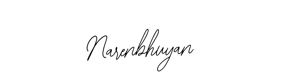 How to make Narenbhuyan signature? Bearetta-2O07w is a professional autograph style. Create handwritten signature for Narenbhuyan name. Narenbhuyan signature style 12 images and pictures png