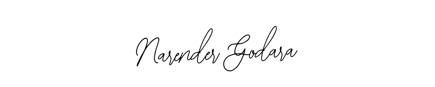 Narender Godara stylish signature style. Best Handwritten Sign (Bearetta-2O07w) for my name. Handwritten Signature Collection Ideas for my name Narender Godara. Narender Godara signature style 12 images and pictures png
