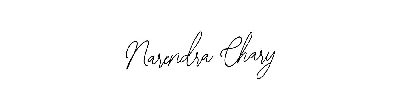 Narendra Chary stylish signature style. Best Handwritten Sign (Bearetta-2O07w) for my name. Handwritten Signature Collection Ideas for my name Narendra Chary. Narendra Chary signature style 12 images and pictures png
