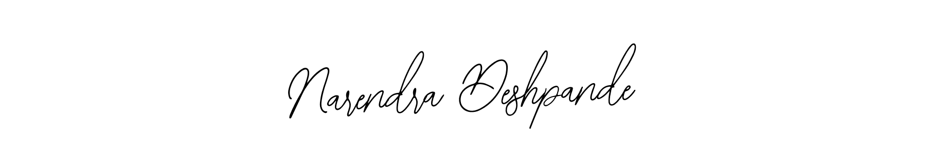 Design your own signature with our free online signature maker. With this signature software, you can create a handwritten (Bearetta-2O07w) signature for name Narendra Deshpande. Narendra Deshpande signature style 12 images and pictures png