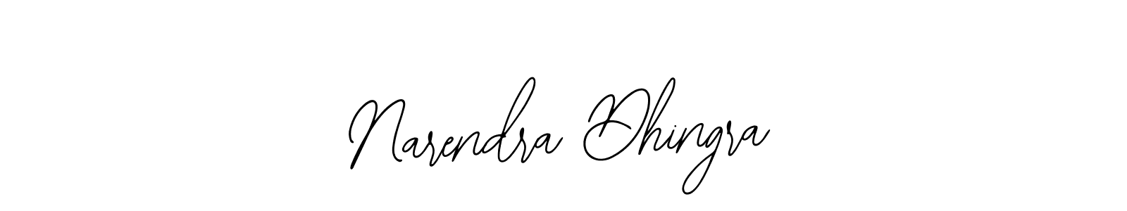 Design your own signature with our free online signature maker. With this signature software, you can create a handwritten (Bearetta-2O07w) signature for name Narendra Dhingra. Narendra Dhingra signature style 12 images and pictures png