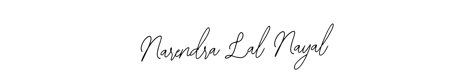 Make a beautiful signature design for name Narendra Lal Nayal. With this signature (Bearetta-2O07w) style, you can create a handwritten signature for free. Narendra Lal Nayal signature style 12 images and pictures png