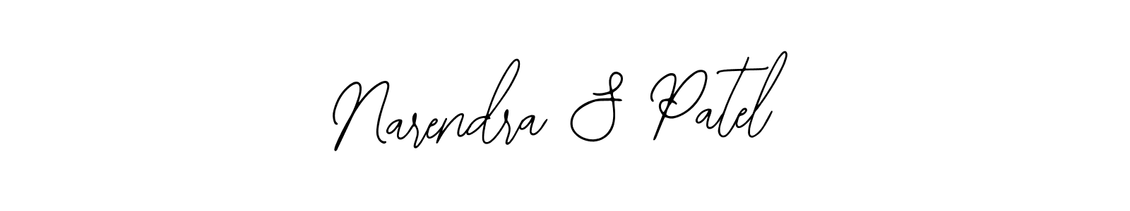 The best way (Bearetta-2O07w) to make a short signature is to pick only two or three words in your name. The name Narendra S Patel include a total of six letters. For converting this name. Narendra S Patel signature style 12 images and pictures png