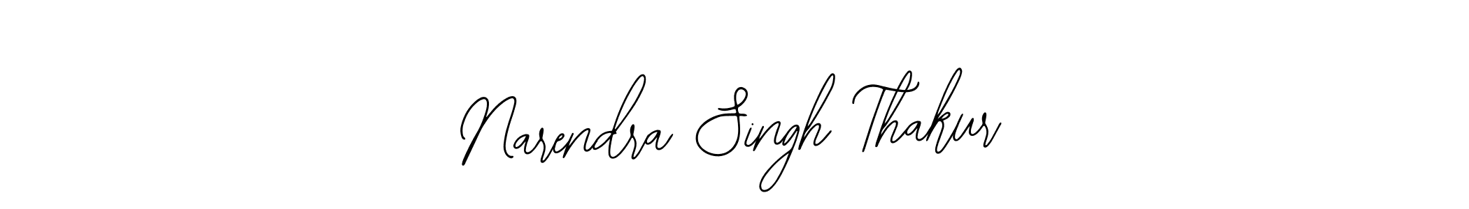 You should practise on your own different ways (Bearetta-2O07w) to write your name (Narendra Singh Thakur) in signature. don't let someone else do it for you. Narendra Singh Thakur signature style 12 images and pictures png