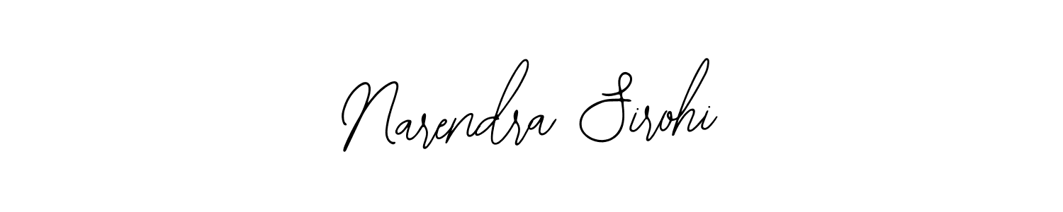 How to make Narendra Sirohi signature? Bearetta-2O07w is a professional autograph style. Create handwritten signature for Narendra Sirohi name. Narendra Sirohi signature style 12 images and pictures png