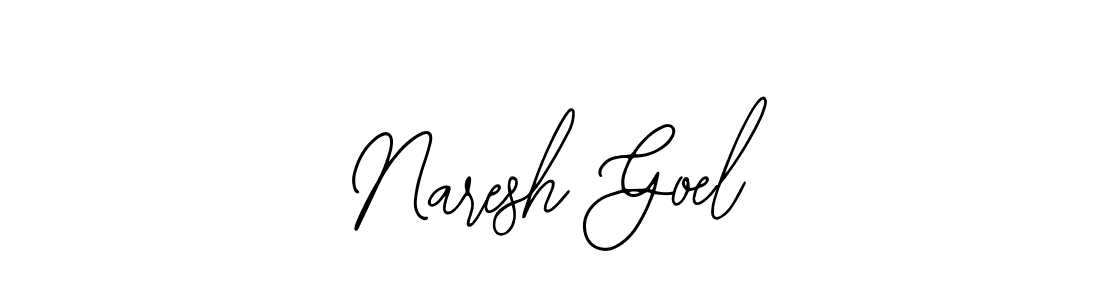 Create a beautiful signature design for name Naresh Goel. With this signature (Bearetta-2O07w) fonts, you can make a handwritten signature for free. Naresh Goel signature style 12 images and pictures png