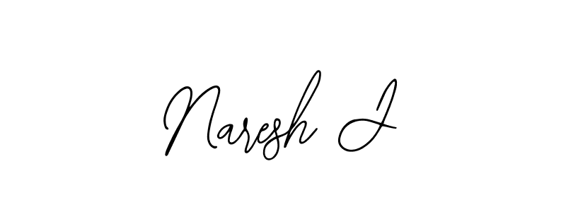 It looks lik you need a new signature style for name Naresh J. Design unique handwritten (Bearetta-2O07w) signature with our free signature maker in just a few clicks. Naresh J signature style 12 images and pictures png