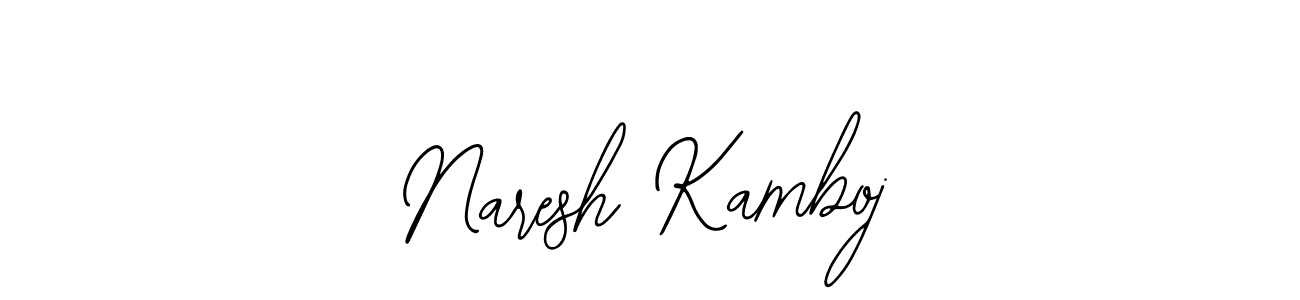 It looks lik you need a new signature style for name Naresh Kamboj. Design unique handwritten (Bearetta-2O07w) signature with our free signature maker in just a few clicks. Naresh Kamboj signature style 12 images and pictures png