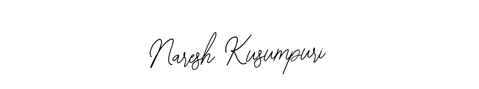 The best way (Bearetta-2O07w) to make a short signature is to pick only two or three words in your name. The name Naresh Kusumpuri include a total of six letters. For converting this name. Naresh Kusumpuri signature style 12 images and pictures png
