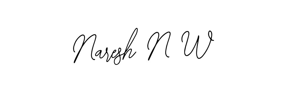 Here are the top 10 professional signature styles for the name Naresh N W. These are the best autograph styles you can use for your name. Naresh N W signature style 12 images and pictures png