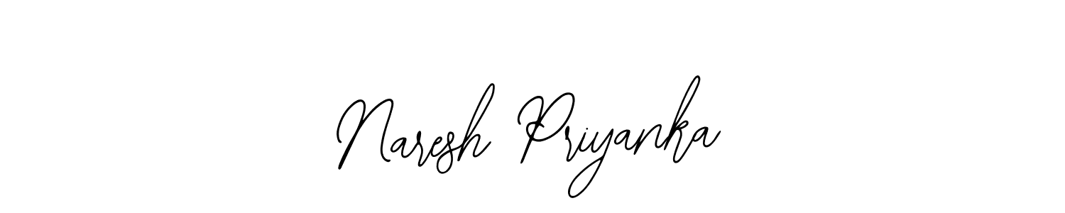 Best and Professional Signature Style for Naresh Priyanka. Bearetta-2O07w Best Signature Style Collection. Naresh Priyanka signature style 12 images and pictures png