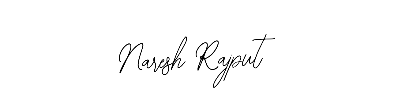 Use a signature maker to create a handwritten signature online. With this signature software, you can design (Bearetta-2O07w) your own signature for name Naresh Rajput. Naresh Rajput signature style 12 images and pictures png