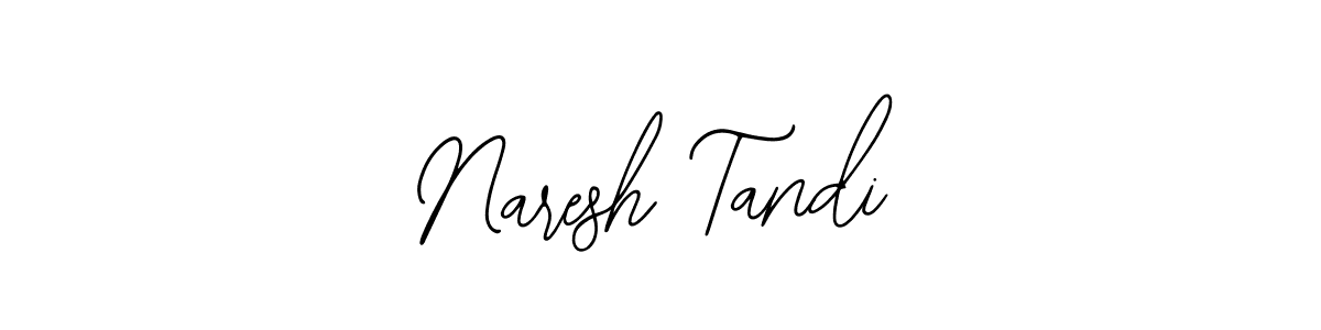 Design your own signature with our free online signature maker. With this signature software, you can create a handwritten (Bearetta-2O07w) signature for name Naresh Tandi. Naresh Tandi signature style 12 images and pictures png