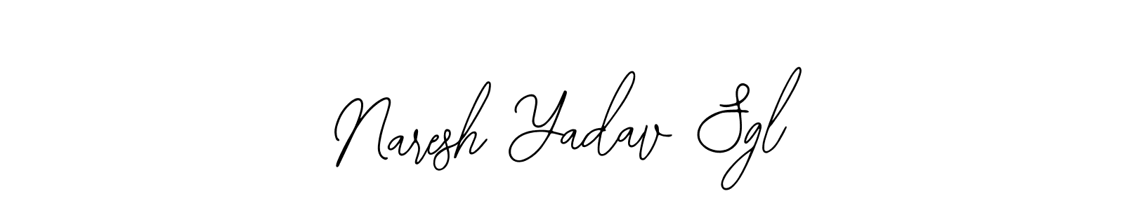 Make a beautiful signature design for name Naresh Yadav Sgl. With this signature (Bearetta-2O07w) style, you can create a handwritten signature for free. Naresh Yadav Sgl signature style 12 images and pictures png