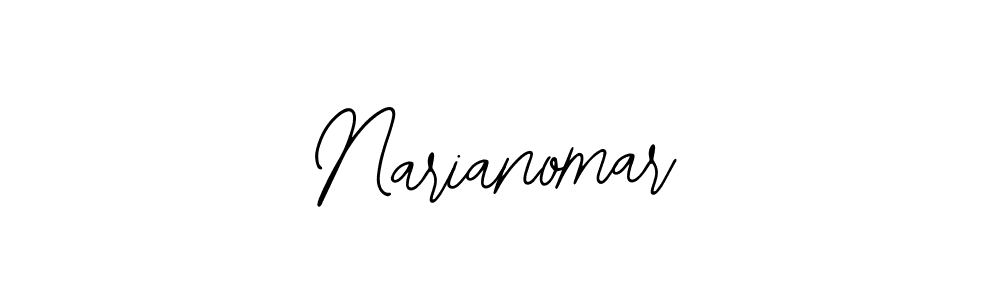 How to make Narianomar signature? Bearetta-2O07w is a professional autograph style. Create handwritten signature for Narianomar name. Narianomar signature style 12 images and pictures png