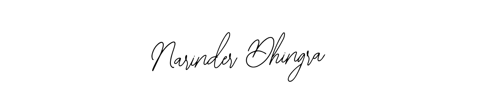 The best way (Bearetta-2O07w) to make a short signature is to pick only two or three words in your name. The name Narinder Dhingra include a total of six letters. For converting this name. Narinder Dhingra signature style 12 images and pictures png