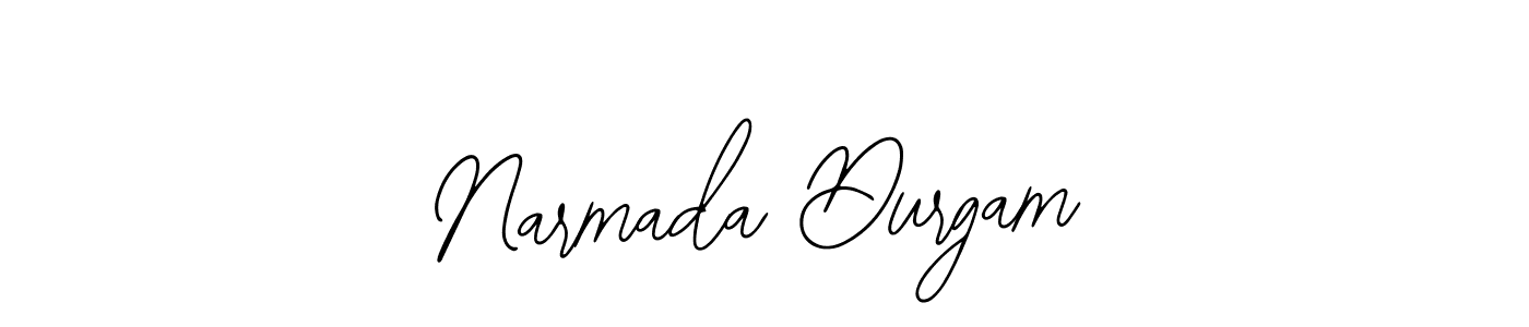 Design your own signature with our free online signature maker. With this signature software, you can create a handwritten (Bearetta-2O07w) signature for name Narmada Durgam. Narmada Durgam signature style 12 images and pictures png