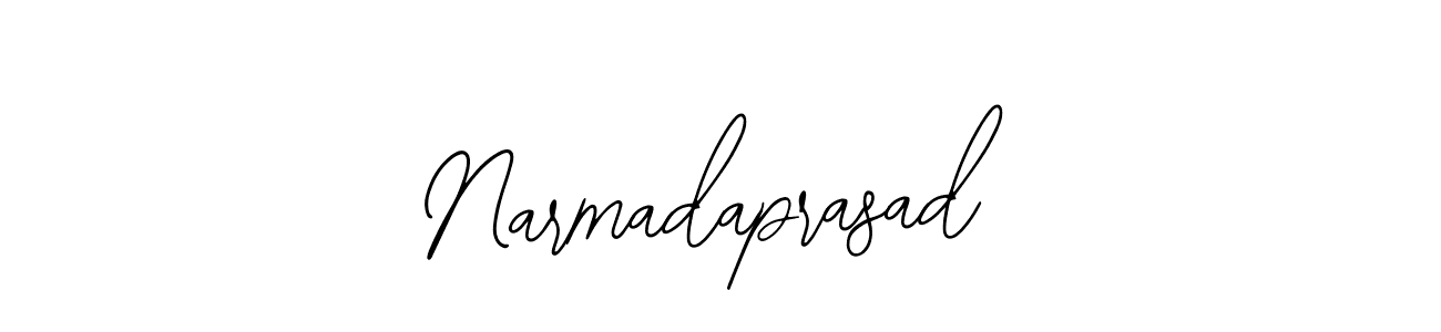 Use a signature maker to create a handwritten signature online. With this signature software, you can design (Bearetta-2O07w) your own signature for name Narmadaprasad. Narmadaprasad signature style 12 images and pictures png