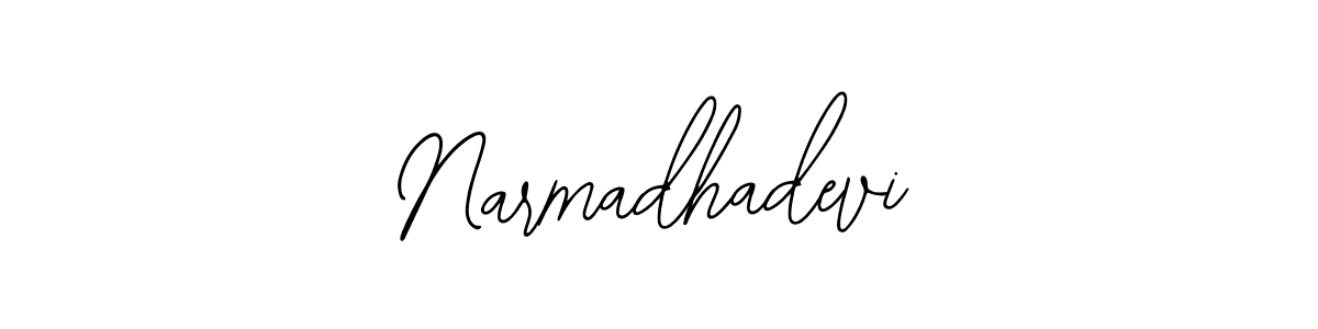 Also You can easily find your signature by using the search form. We will create Narmadhadevi name handwritten signature images for you free of cost using Bearetta-2O07w sign style. Narmadhadevi signature style 12 images and pictures png