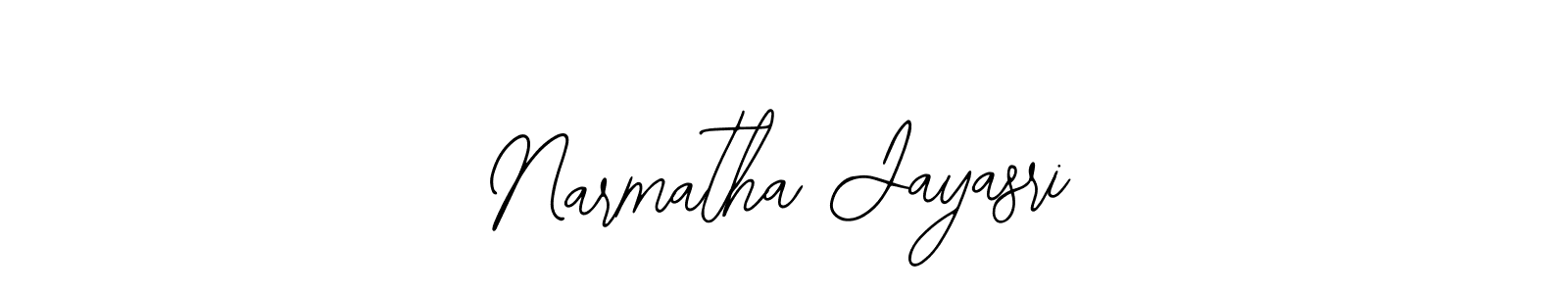 It looks lik you need a new signature style for name Narmatha Jayasri. Design unique handwritten (Bearetta-2O07w) signature with our free signature maker in just a few clicks. Narmatha Jayasri signature style 12 images and pictures png