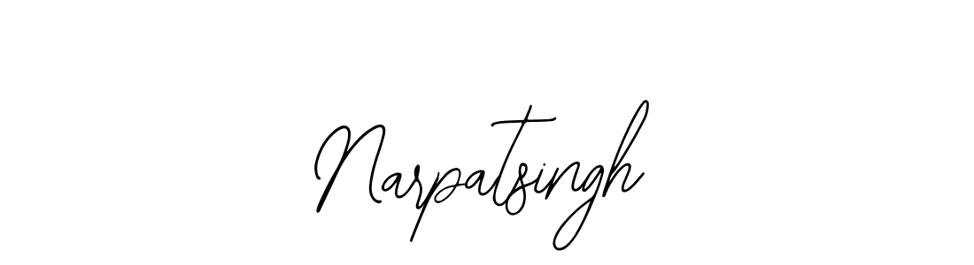 Narpatsingh stylish signature style. Best Handwritten Sign (Bearetta-2O07w) for my name. Handwritten Signature Collection Ideas for my name Narpatsingh. Narpatsingh signature style 12 images and pictures png