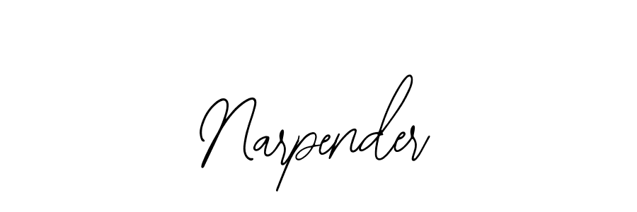 Create a beautiful signature design for name Narpender. With this signature (Bearetta-2O07w) fonts, you can make a handwritten signature for free. Narpender signature style 12 images and pictures png