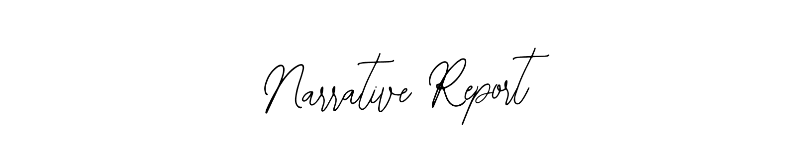 Make a beautiful signature design for name Narrative Report. With this signature (Bearetta-2O07w) style, you can create a handwritten signature for free. Narrative Report signature style 12 images and pictures png