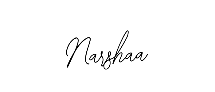 It looks lik you need a new signature style for name Narshaa. Design unique handwritten (Bearetta-2O07w) signature with our free signature maker in just a few clicks. Narshaa signature style 12 images and pictures png