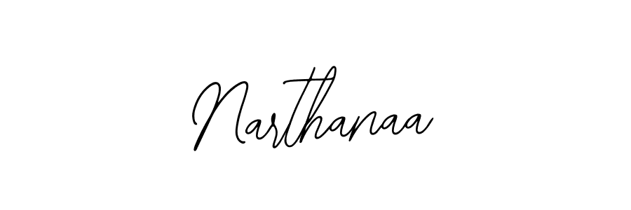 Make a beautiful signature design for name Narthanaa. With this signature (Bearetta-2O07w) style, you can create a handwritten signature for free. Narthanaa signature style 12 images and pictures png