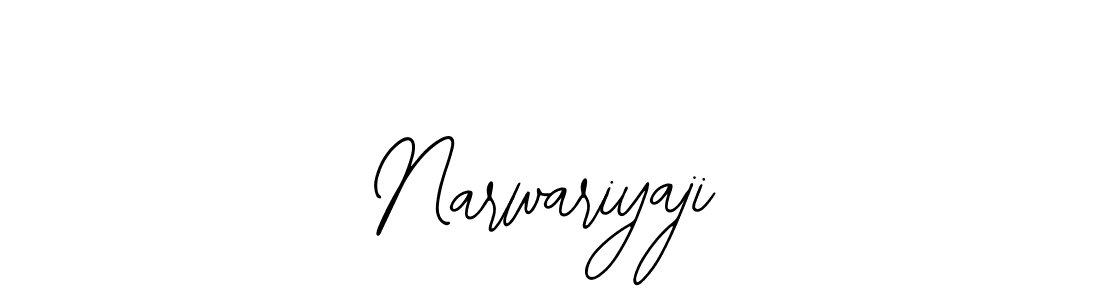 Create a beautiful signature design for name Narwariyaji. With this signature (Bearetta-2O07w) fonts, you can make a handwritten signature for free. Narwariyaji signature style 12 images and pictures png